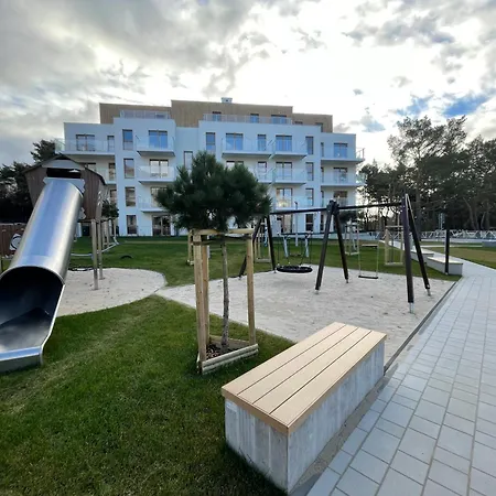 Bursztynowy - Jacuzzi, Sauny, Sala Zabaw, Garaz, 400m Do Plazy Plaskie Zejscie דירה